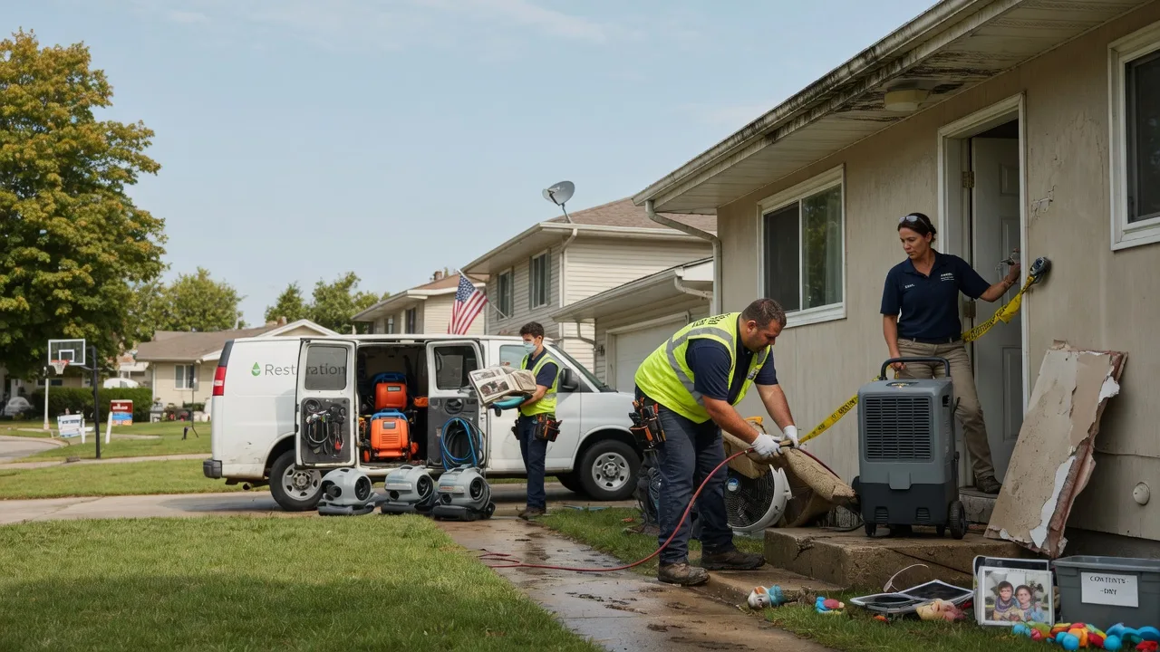 Water Damage Restoration in Lusby, MD near me